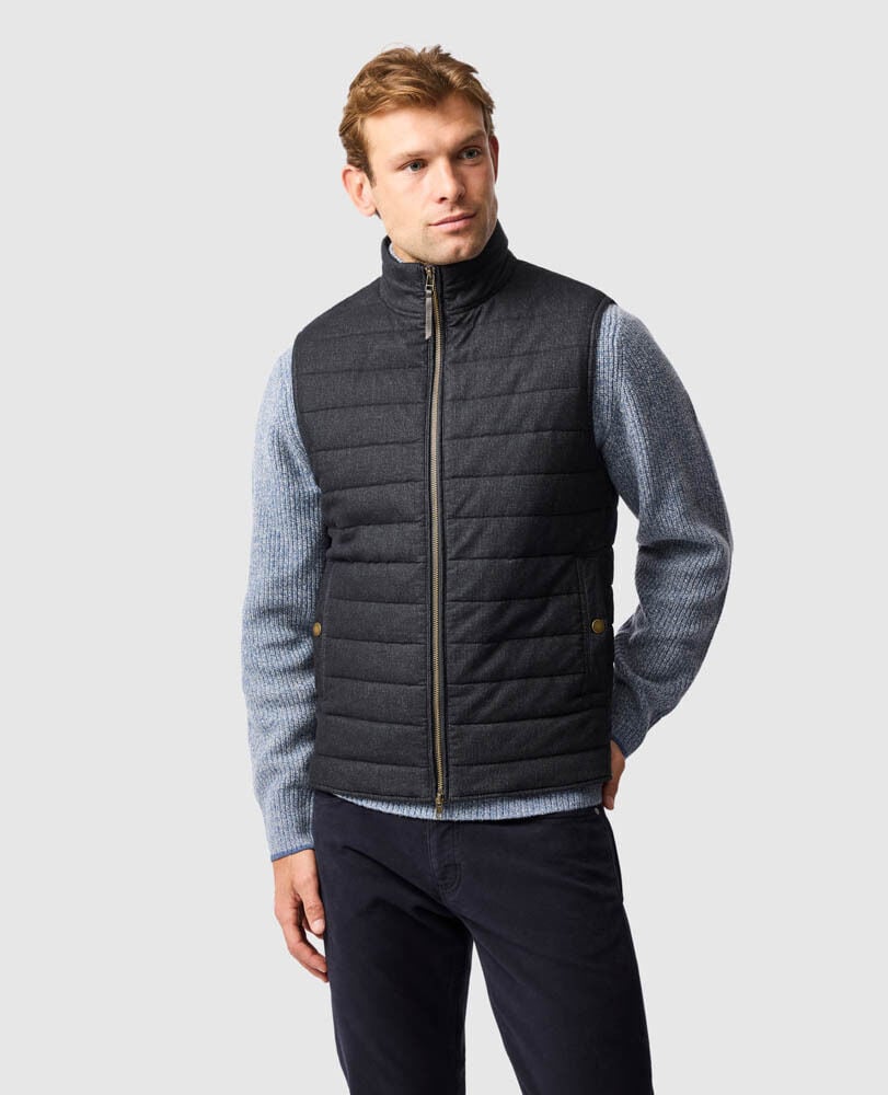 Dunedin Road Vest, MIDNIGHT, Front