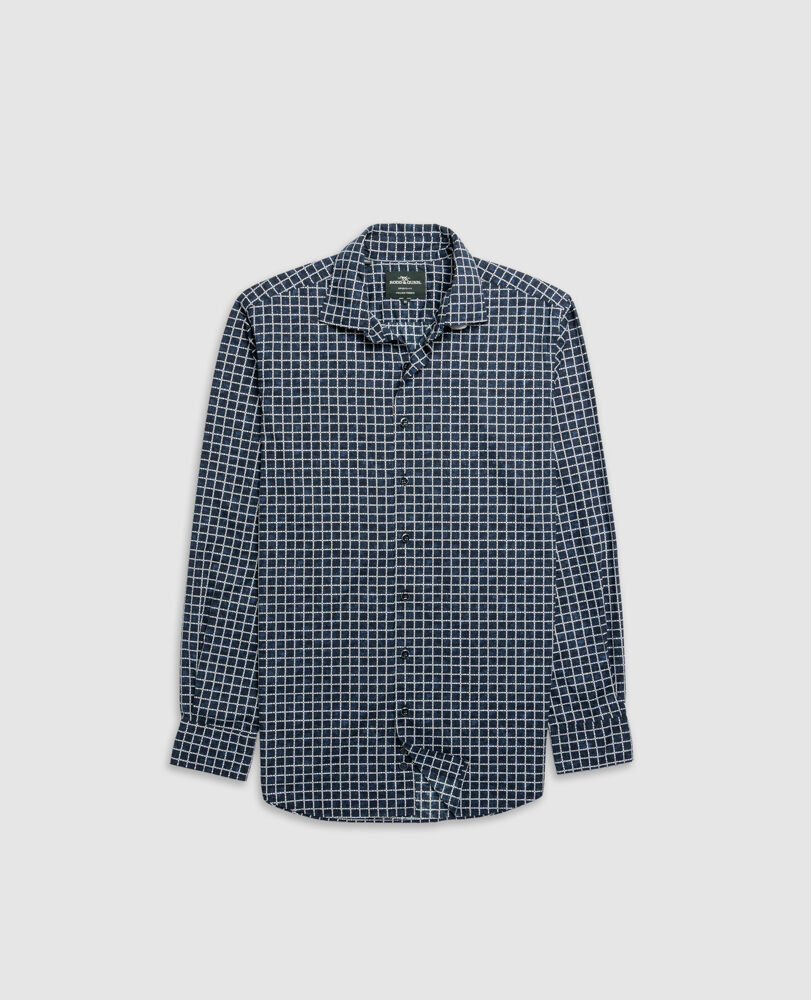 Sailrock Sports Fit Shirt, MIDNIGHT, Flat Lay