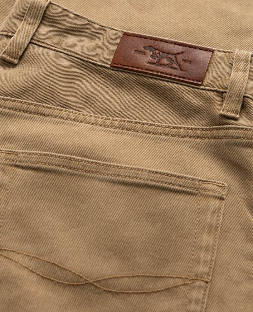 Selwyn Huts Loose Fit Jean, Saddle