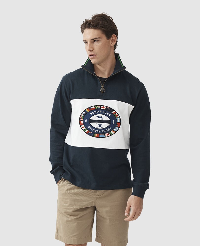 Sweatshirt Donnybrook, MITTERNACHT, Front
