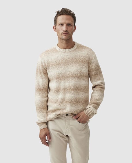 Wave Break Knit, CAMEL