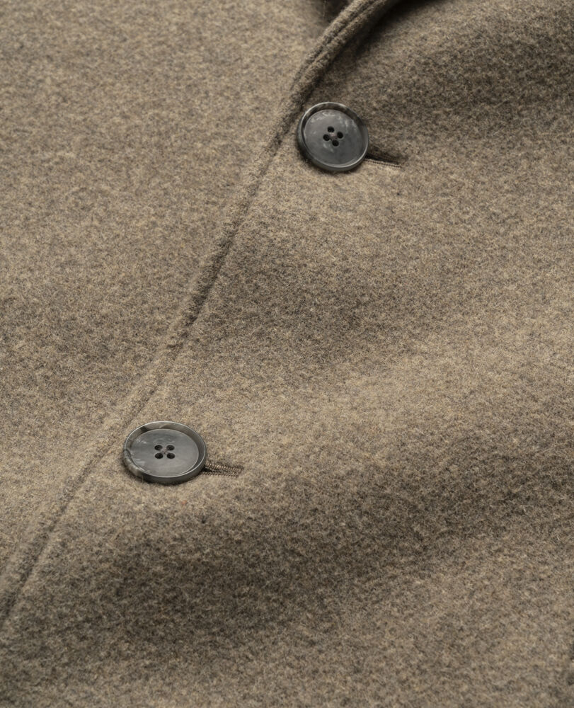 Millwater Coat, ASH, Detail 2