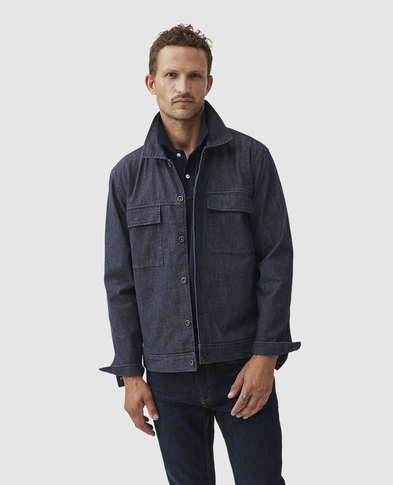 Little Valley Jacket · Indigo XS, INDIGO, Front