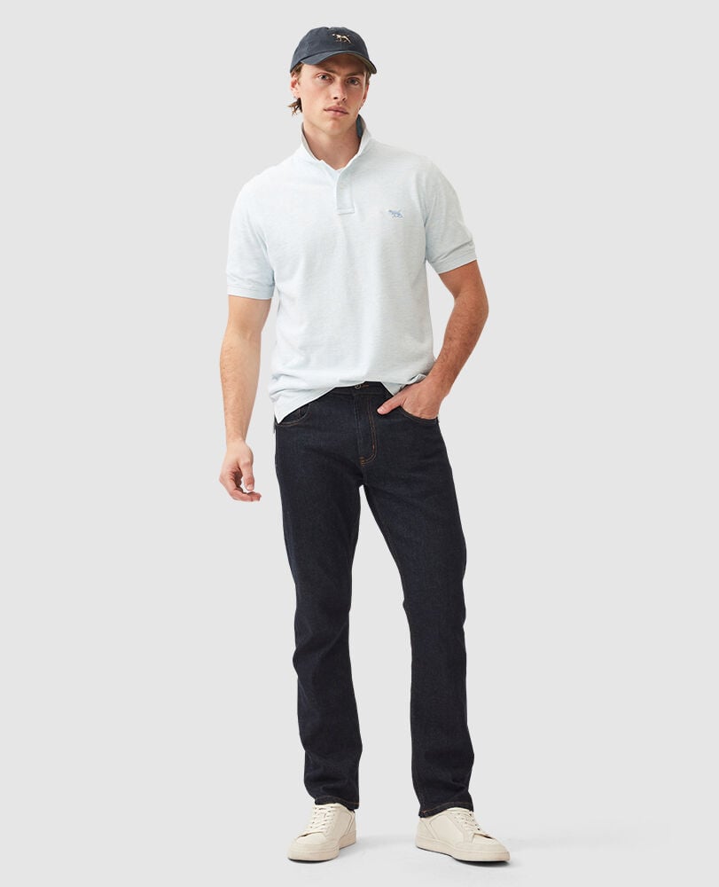 The Gunn Original Fit Polo, MIST, Off Front