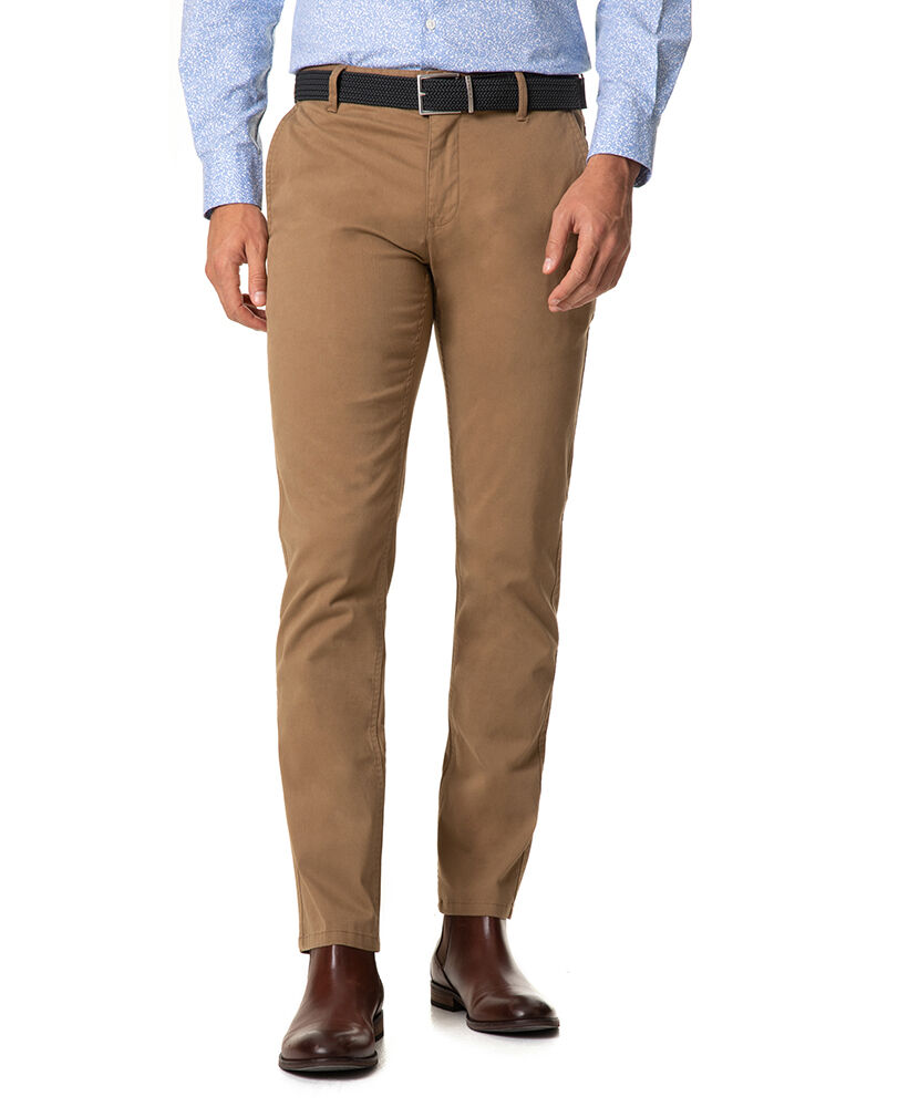 camel chinos