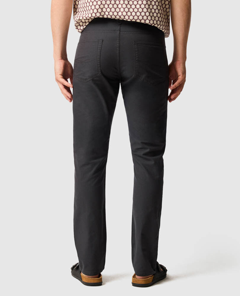 Gunn Straight Fit Jean, BARK, Back