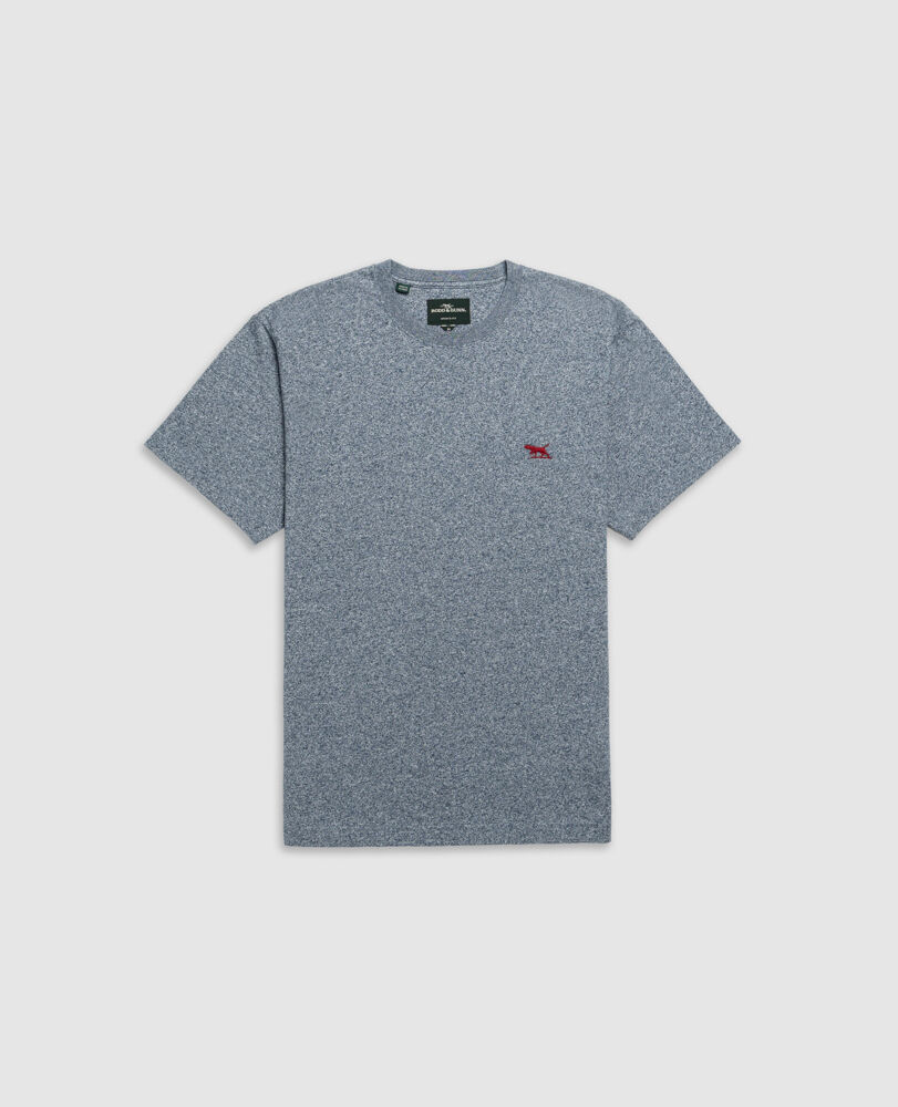 The Gunn Tee 2.0, DENIM, Flat Lay