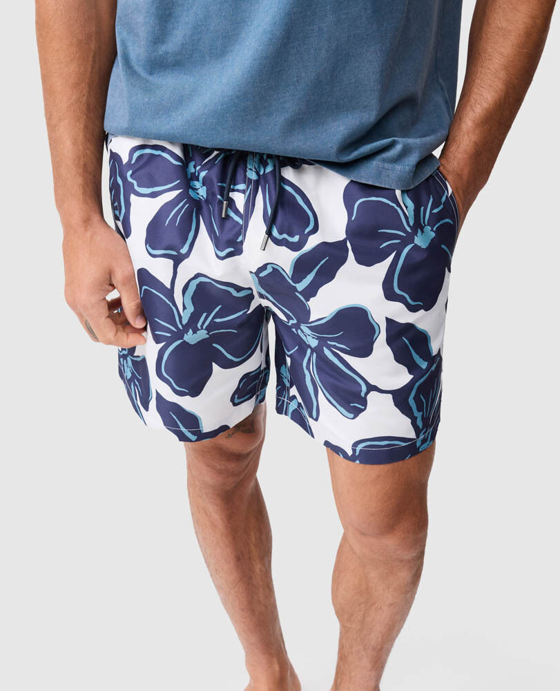 Broadford Badeshorts, DUNKELBLAU, Detail 3