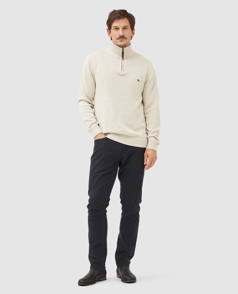 Merrick Bay Knit, NATURAL, Off Front