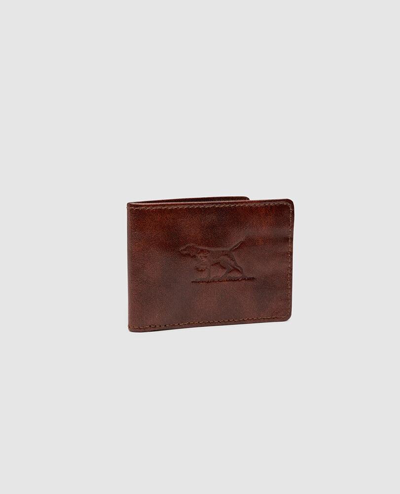 Pointer Wallet, TAN, Off Front