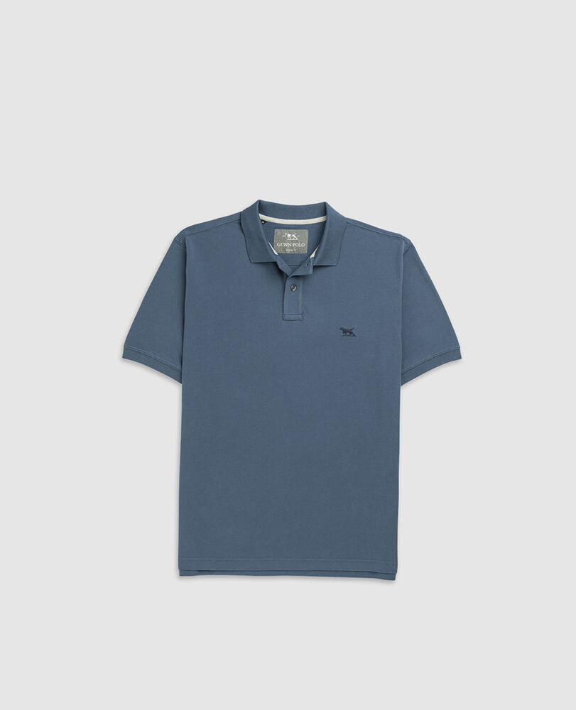 The Gunn Original Fit Polo, TEAL, Detail 2