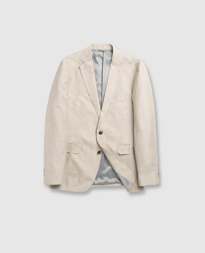 Roving Beach Sports Fit Jacket, PUTTY, Flat Lay