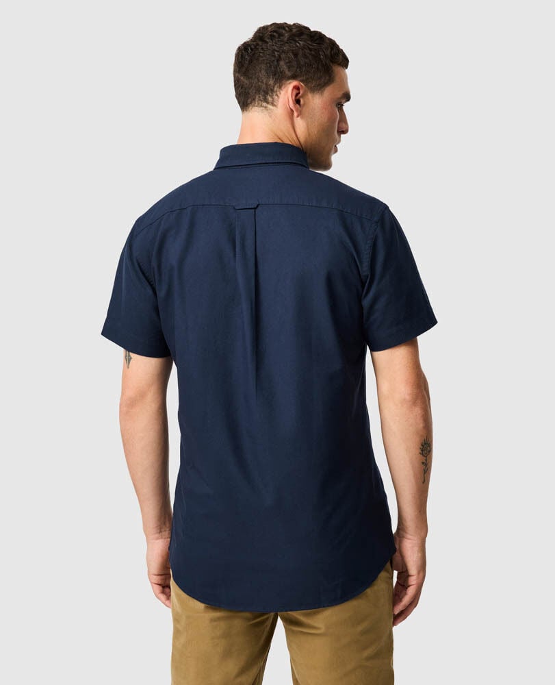 Gunn Oxford Sports Fit Shirt, INK, Back