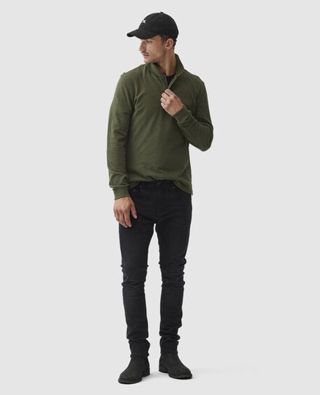 Gunn L/S Polo, ARMY