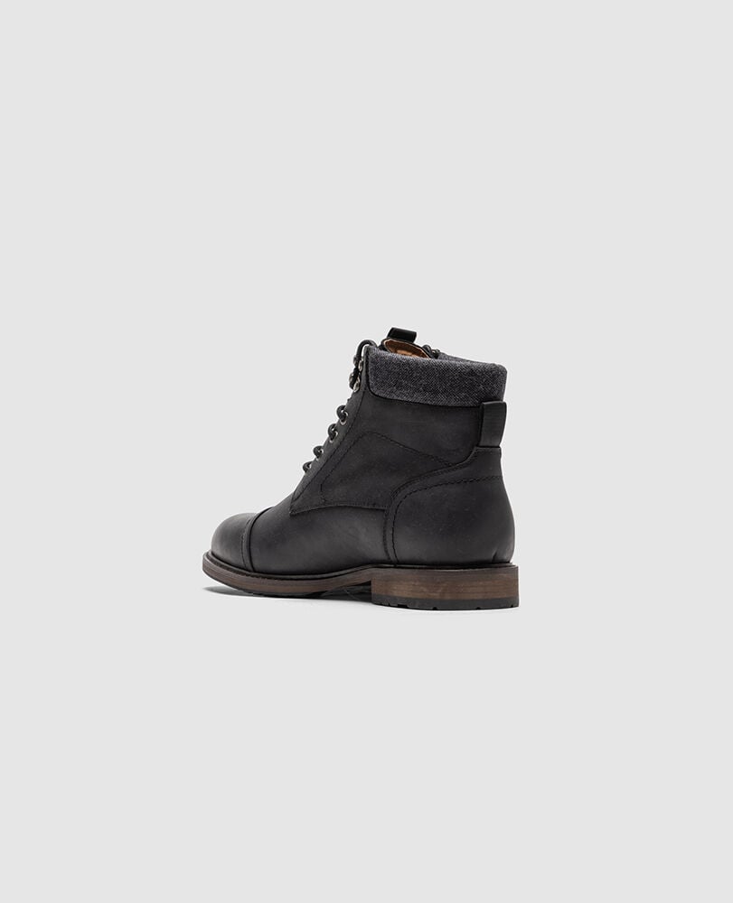 Dobson Cold Climate Military Boot, ONYX WASH, Flat Lay