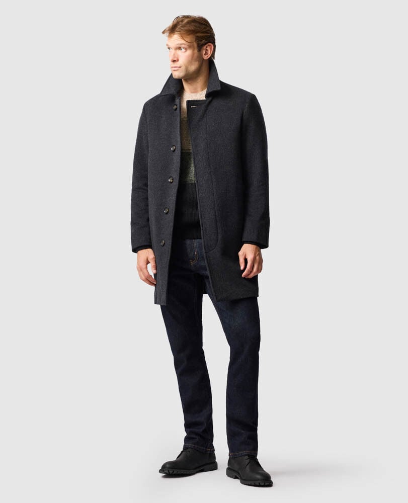 Archers Coat, GRANITE, Off Front