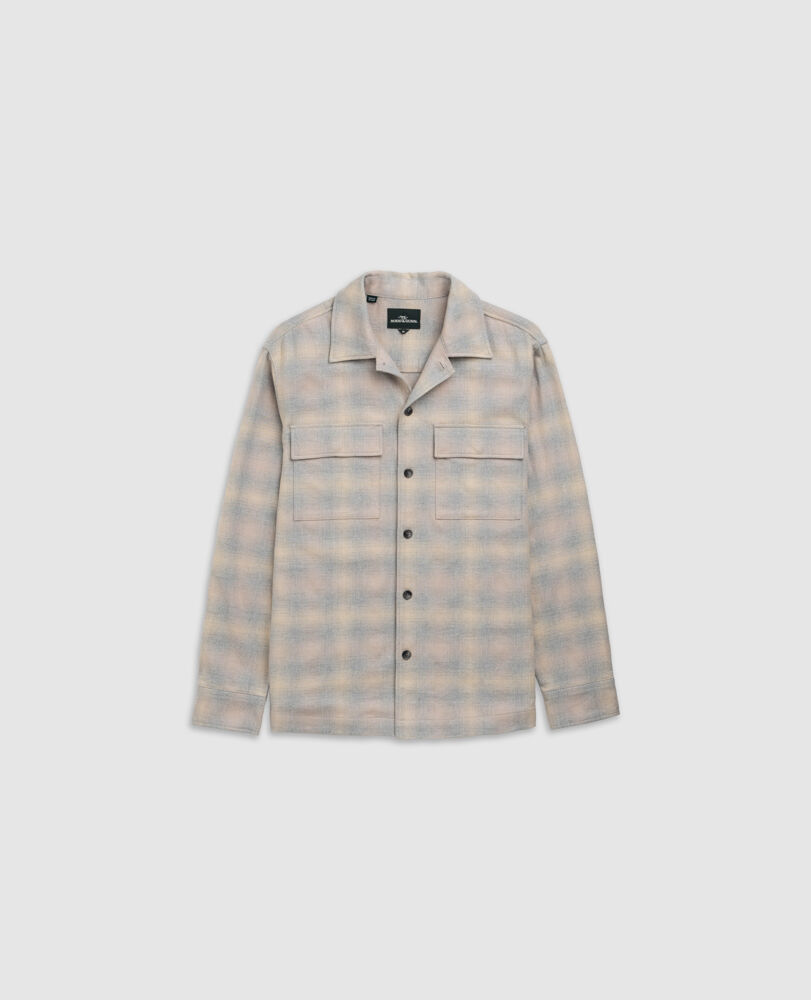 Chemise Grey Town, CENDRE, Flat Lay