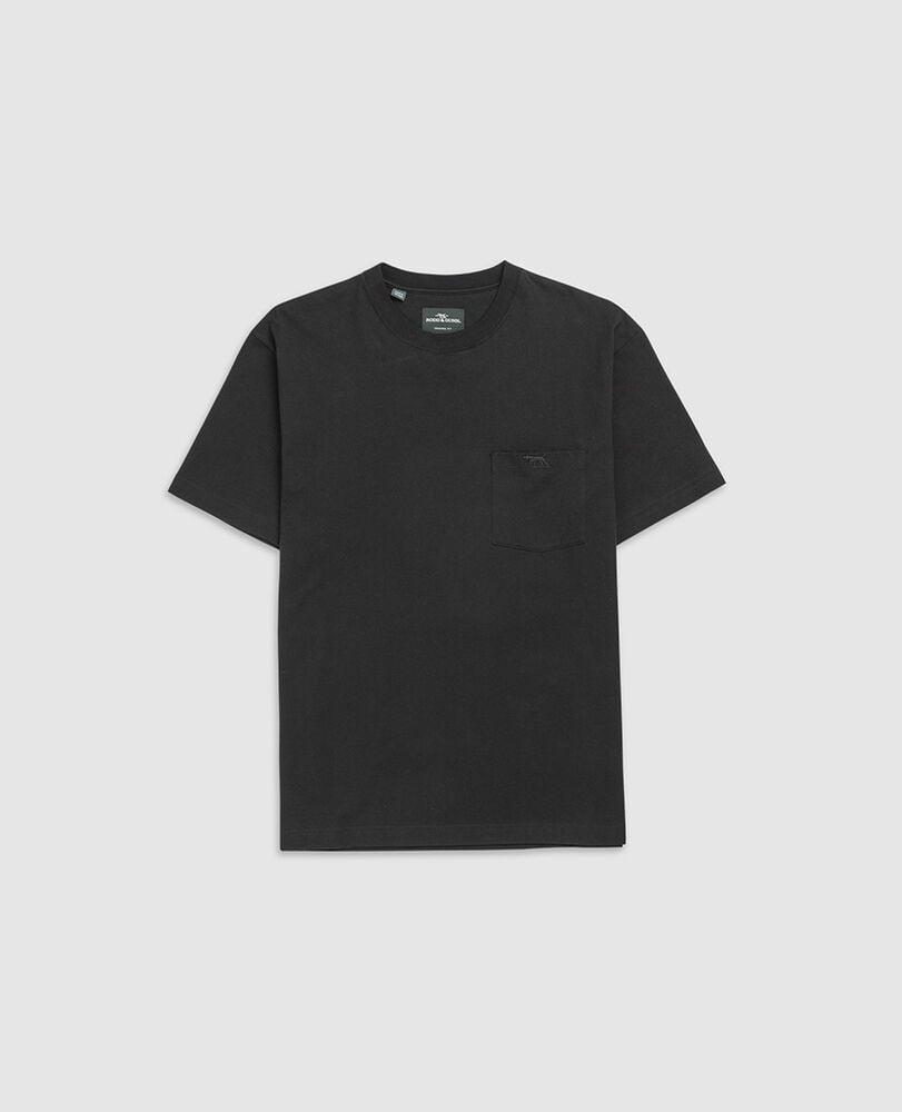 Gunn Original Fit Tee, NOIR, Flat Lay