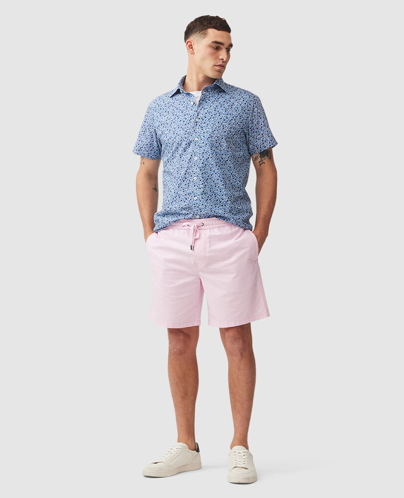 Gunn 7" Resort Short, QUARTZ, Off Front