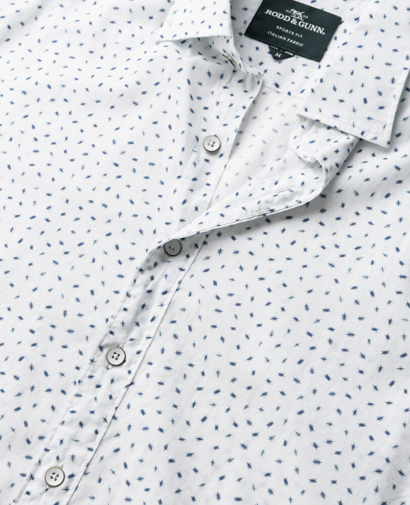 Chemise coupe sportive Raview, BLANC, Detail 2