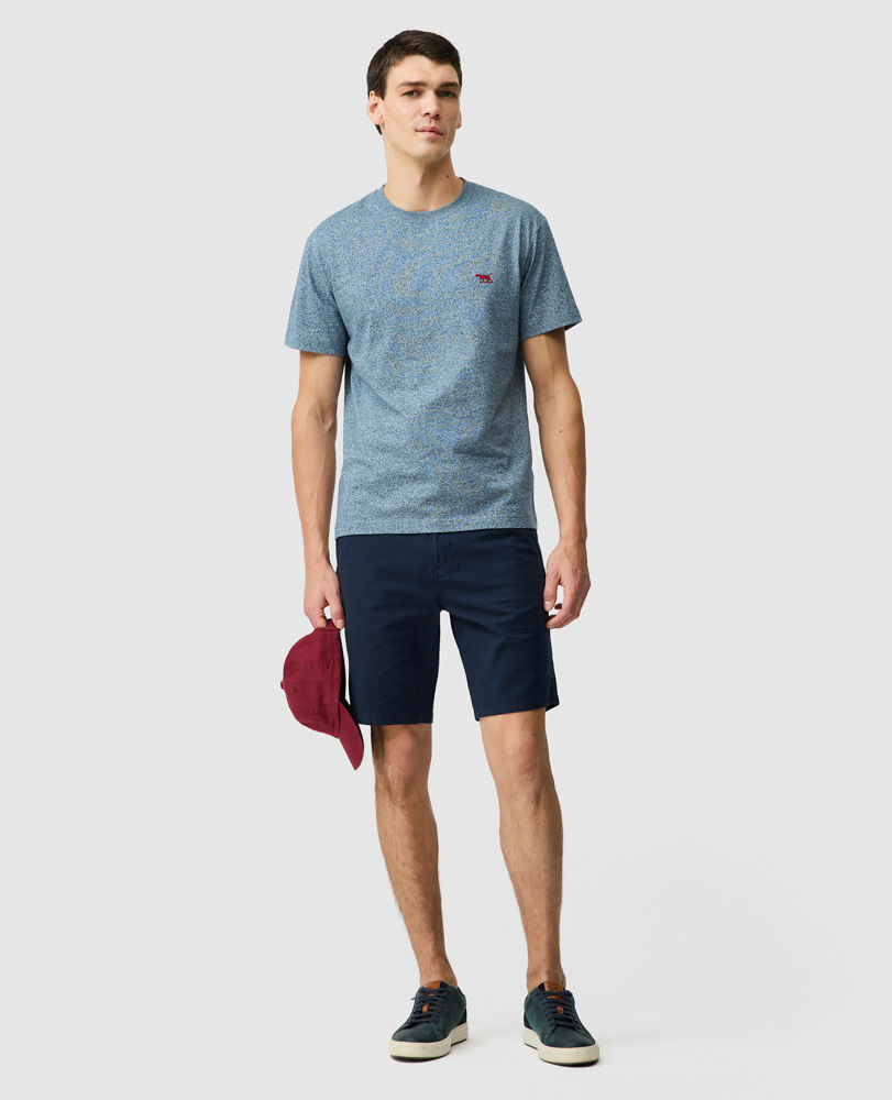 Die Gunn 9" Shorts, NAVY, Off Front
