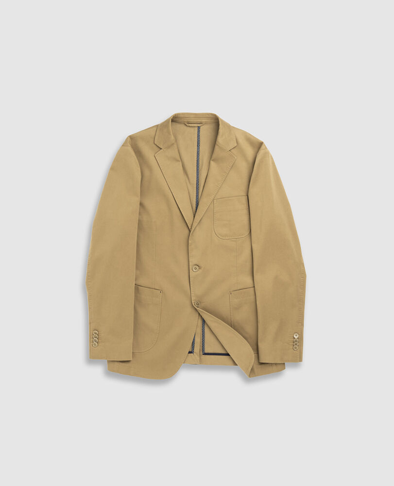 Owen Valley Sports Fit Jacket, CAMEL, Flat Lay