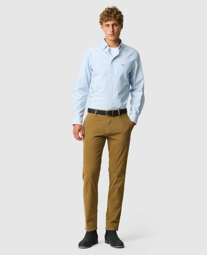 Thomas Road 2.0 Chino Pant, TAN, Off Front