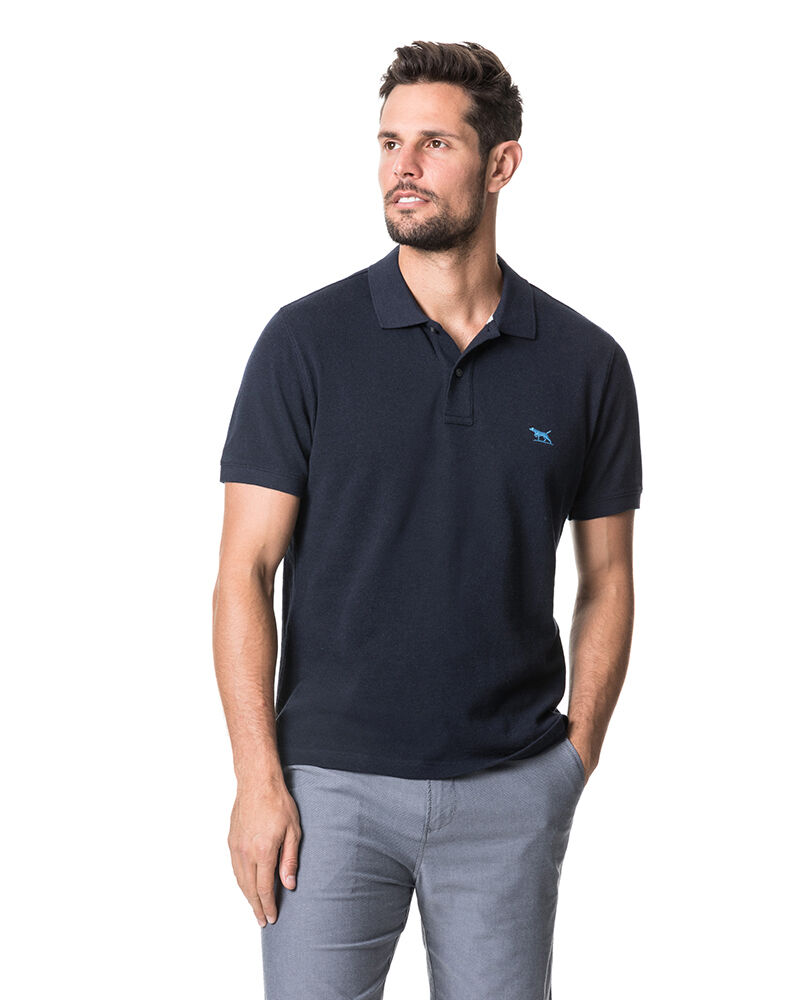 The Gunn Polo Personalised, NAVY, Front