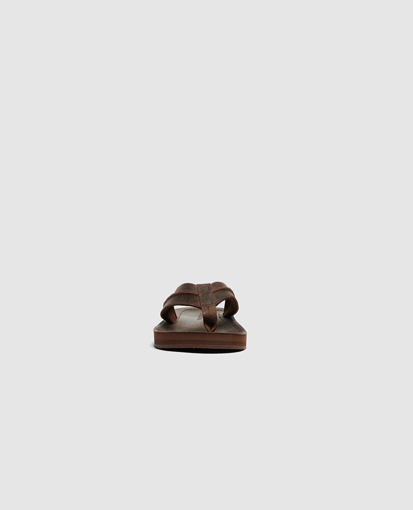 Piha Jandal · Chocolate 44, CHOCOLATE, Flat Lay