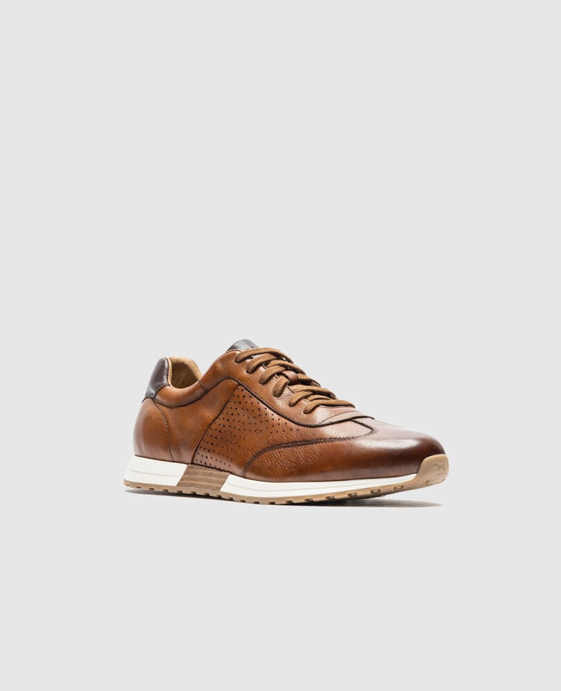 Otago Sneaker, TEAK, Off Front