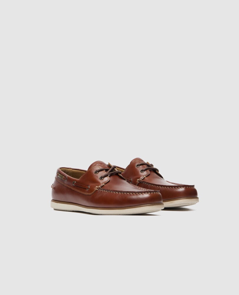 Boardwalk Boat Shoe, CHESTNUT
