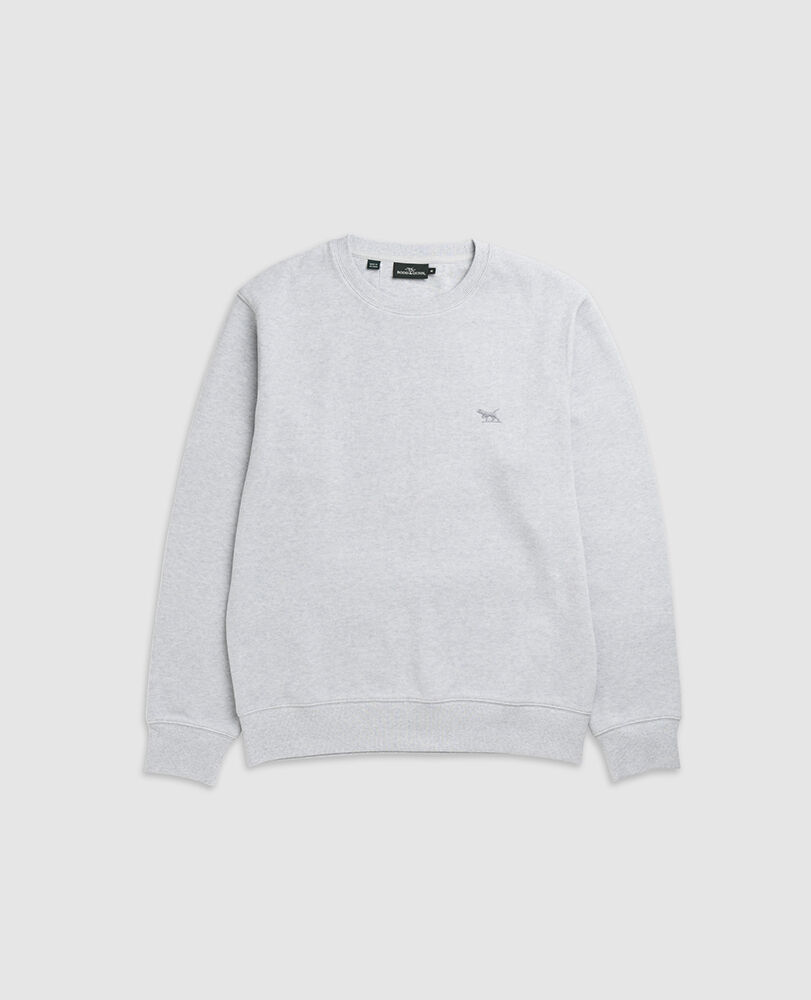 Sweatshirt col rond Gunn, BROUILLARD, Flat Lay