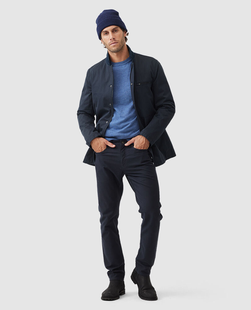 Ferndale Knit, OCEAN, Off Front