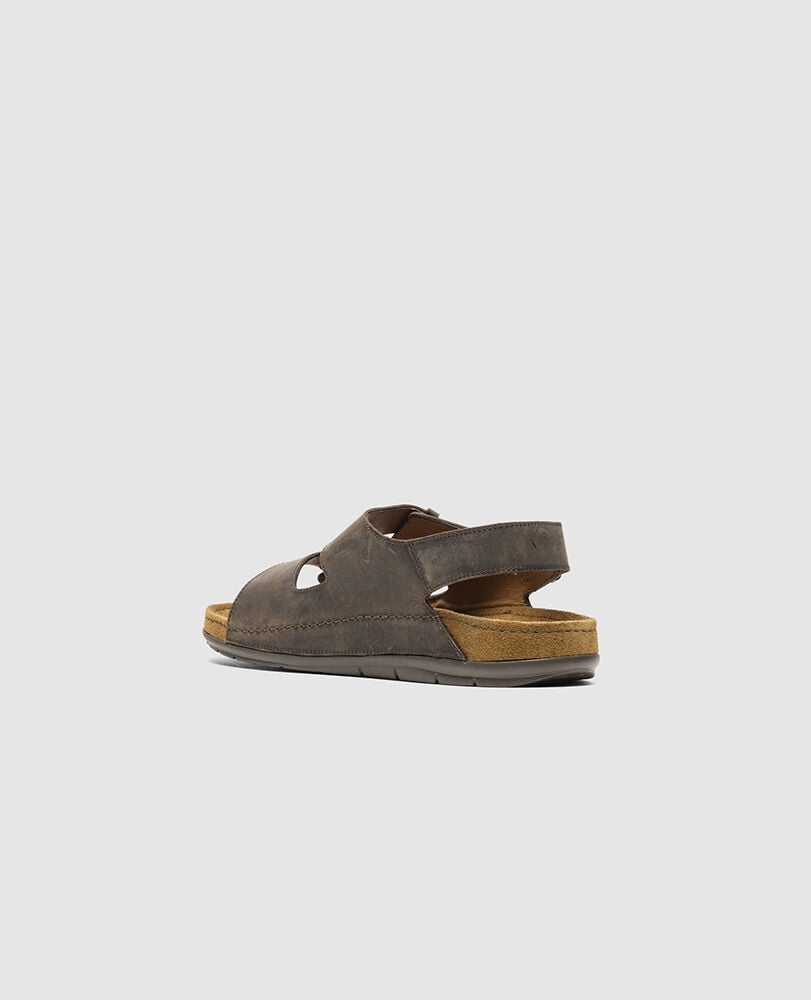 Renwick Sandal, CHOCOLATE, Flat Lay