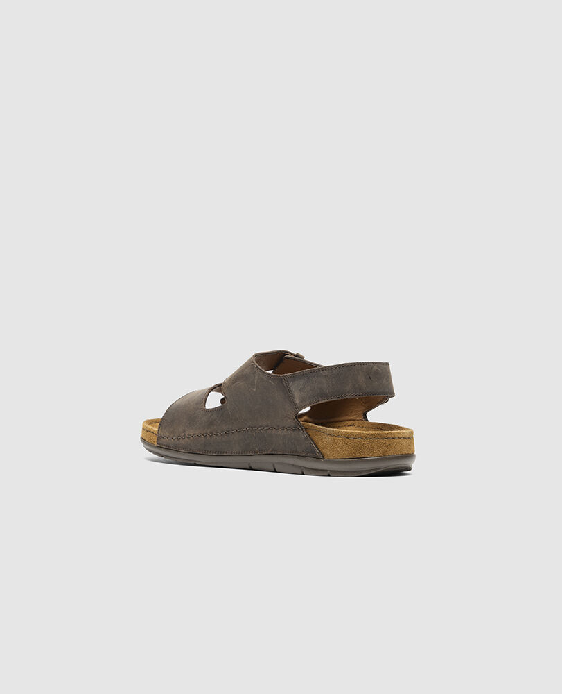 Renwick Sandal, CHOCOLATE, Flat Lay