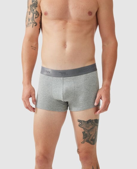 Caleçon Big Gunn’s x 3, GRIS MERLE