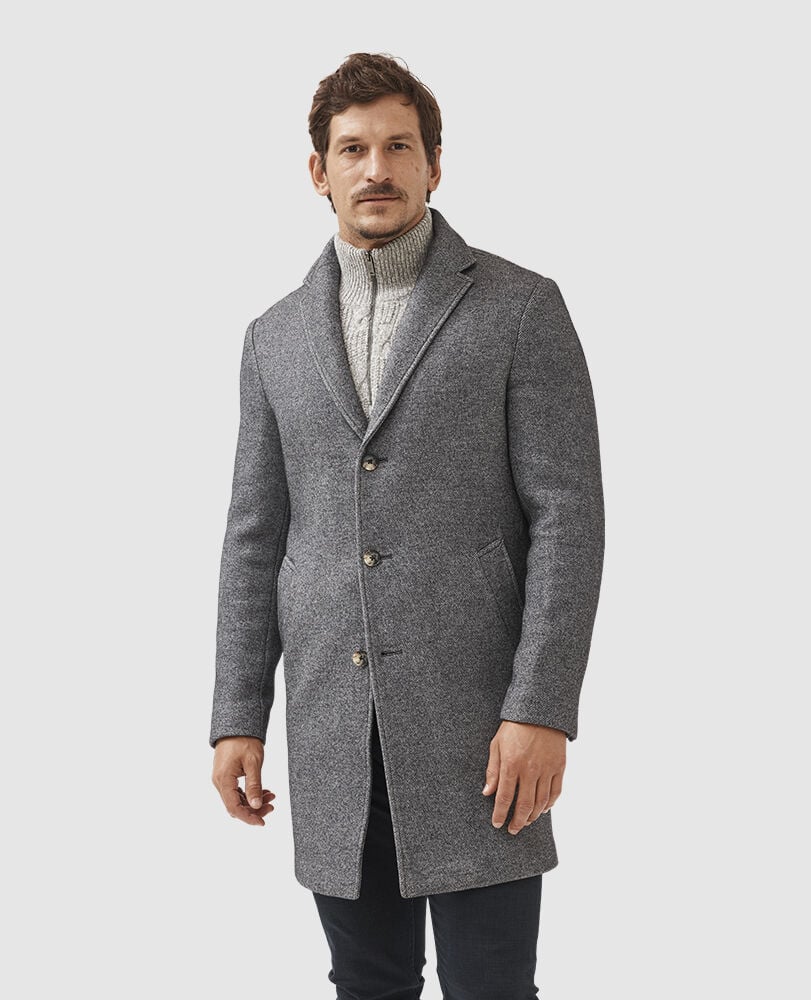 Calton Hill Coat, ASH, Front