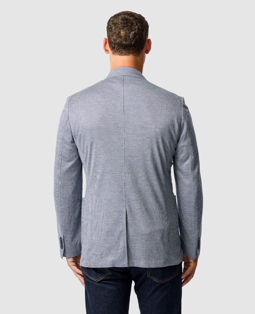 Anchorage Sports Fit Jacket, HOUNDSTOOTH, Back