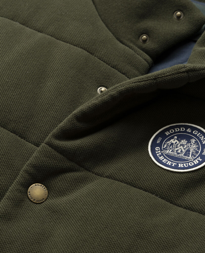 Gilet Thomond Park, OLIVE, Flat Lay