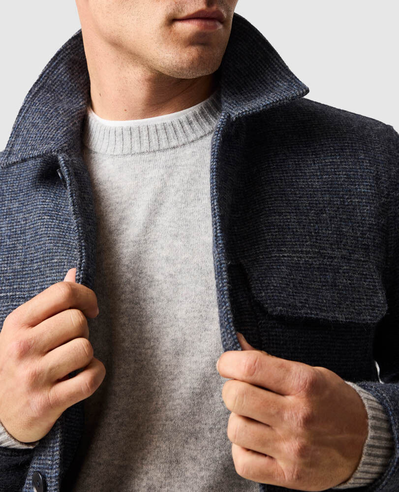 Roys Hill Jacket, GRAPHITE, Detail 3