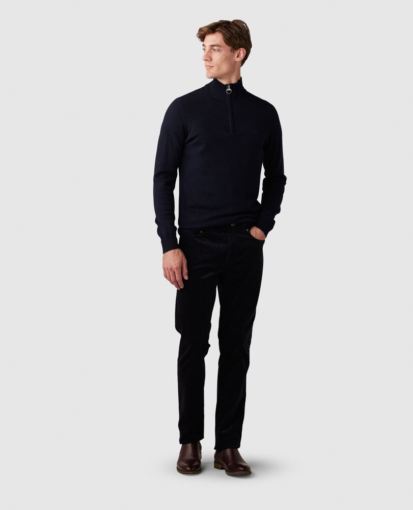 Bishopsdale Knit, MIDNIGHT, Off Front