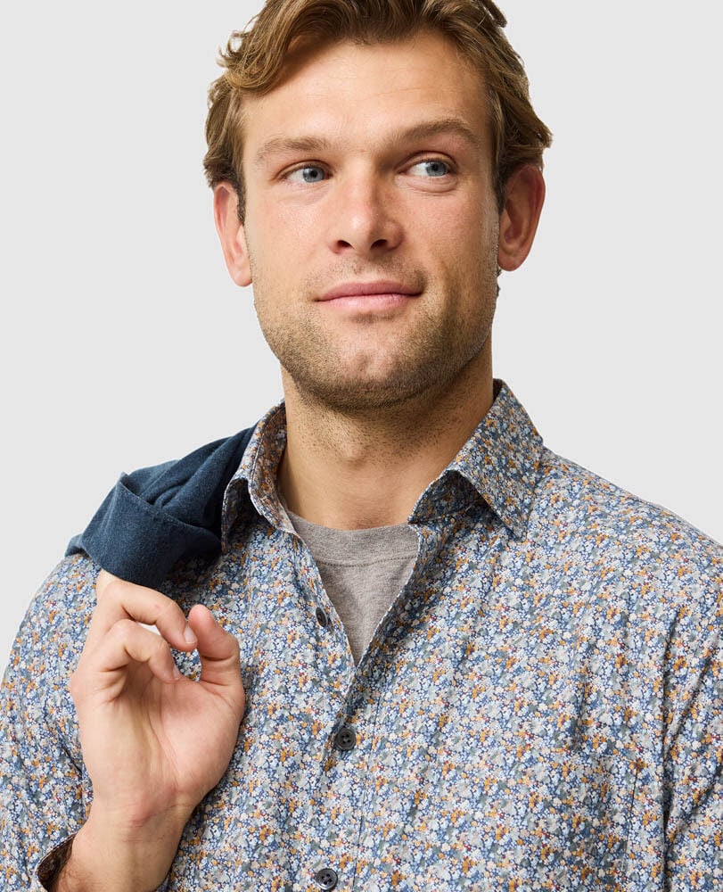 Lancashire Creek Sports Fit Shirt, BOTANICAL, Detail 3