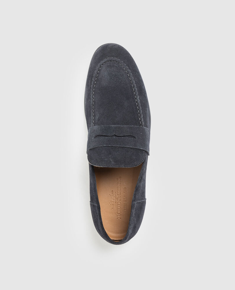 Mocassins Spiga, BLEU PROFOND