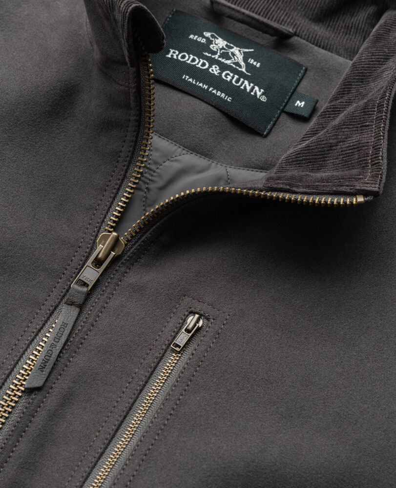Upper Hutt Jacket, PEWTER, Detail 2