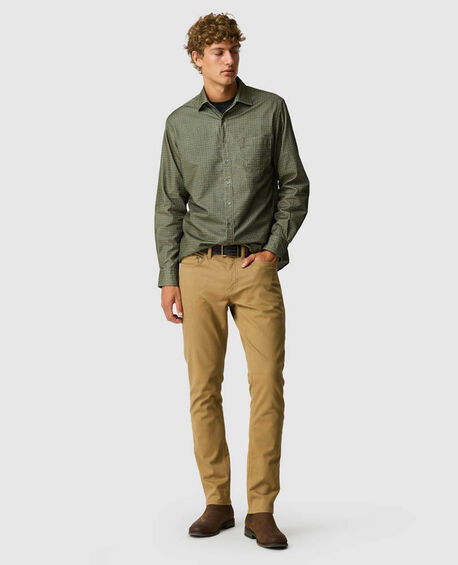 Little Jordan Spur Sports Fit Shirt, OLIVE