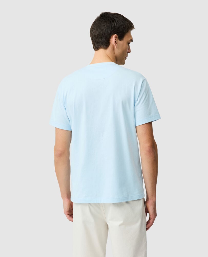 The Gunn Sports Fit Tee 2.0, ICE BLUE, Back