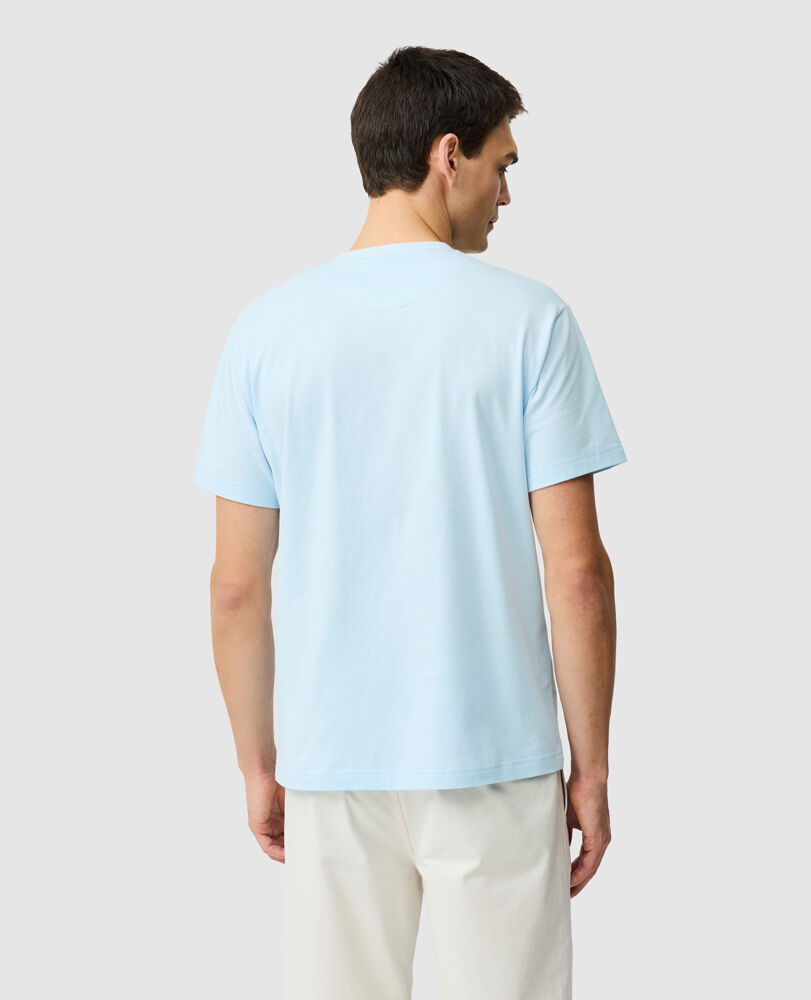 The Gunn Tee 2.0, EISBLAU, Back