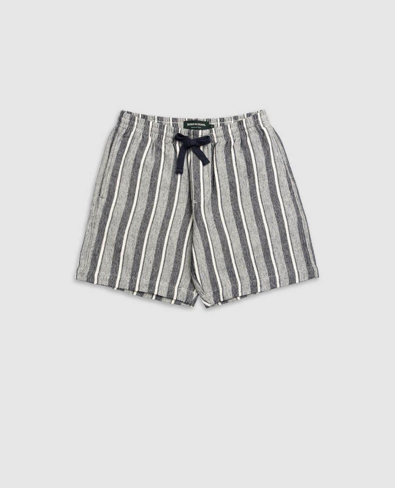 The Laurels Resort 7" Short, NAVY, Flat Lay