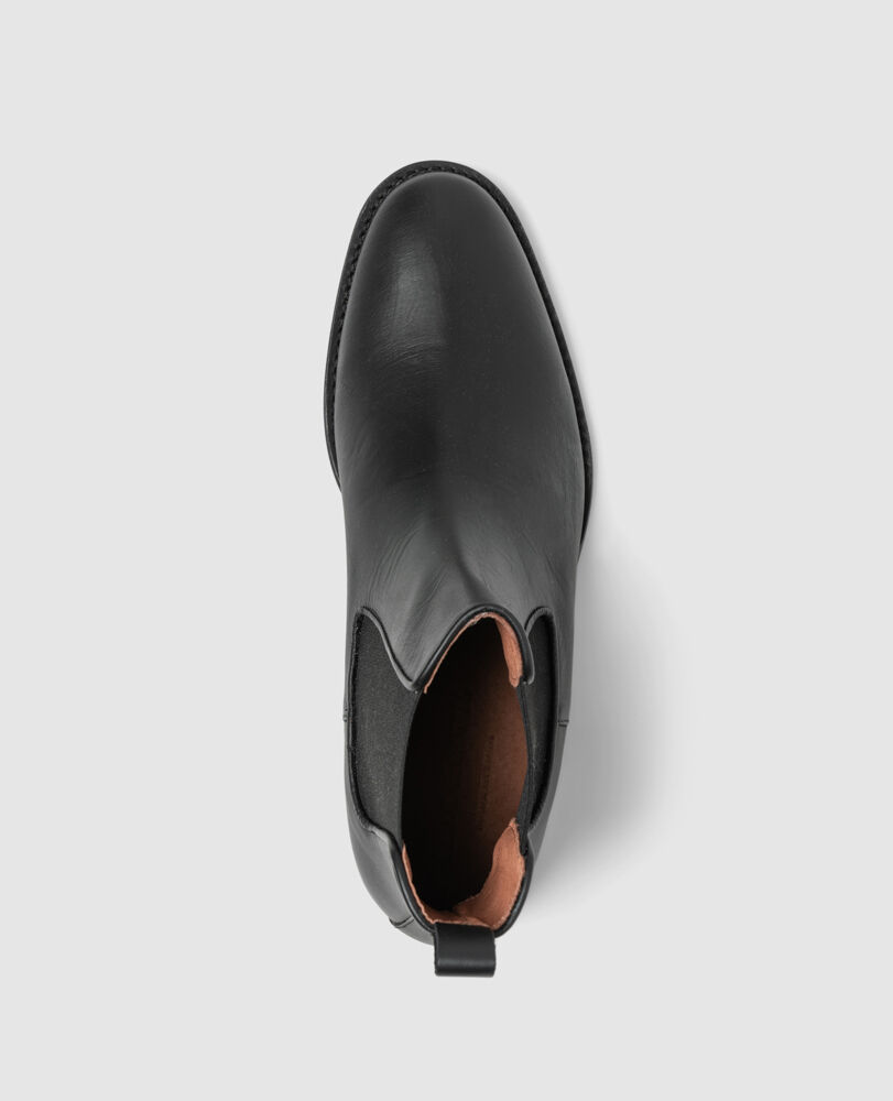 Saddleview Chelsea Boot, BLACK, Detail 3