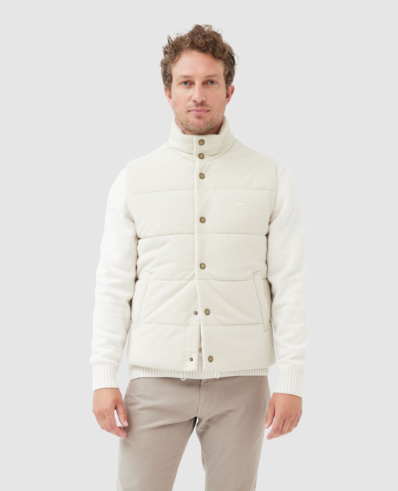 Lake Ferry Vest, SAND, Front